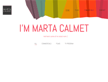 Tablet Screenshot of martacalmet.com